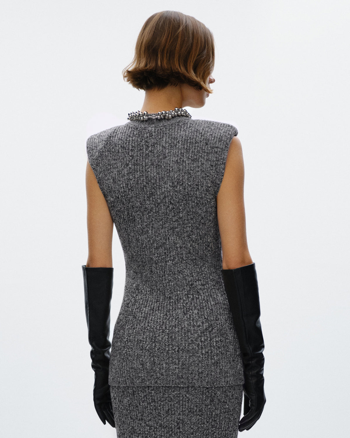 DAYANA Sleeveless Round neck Sweater