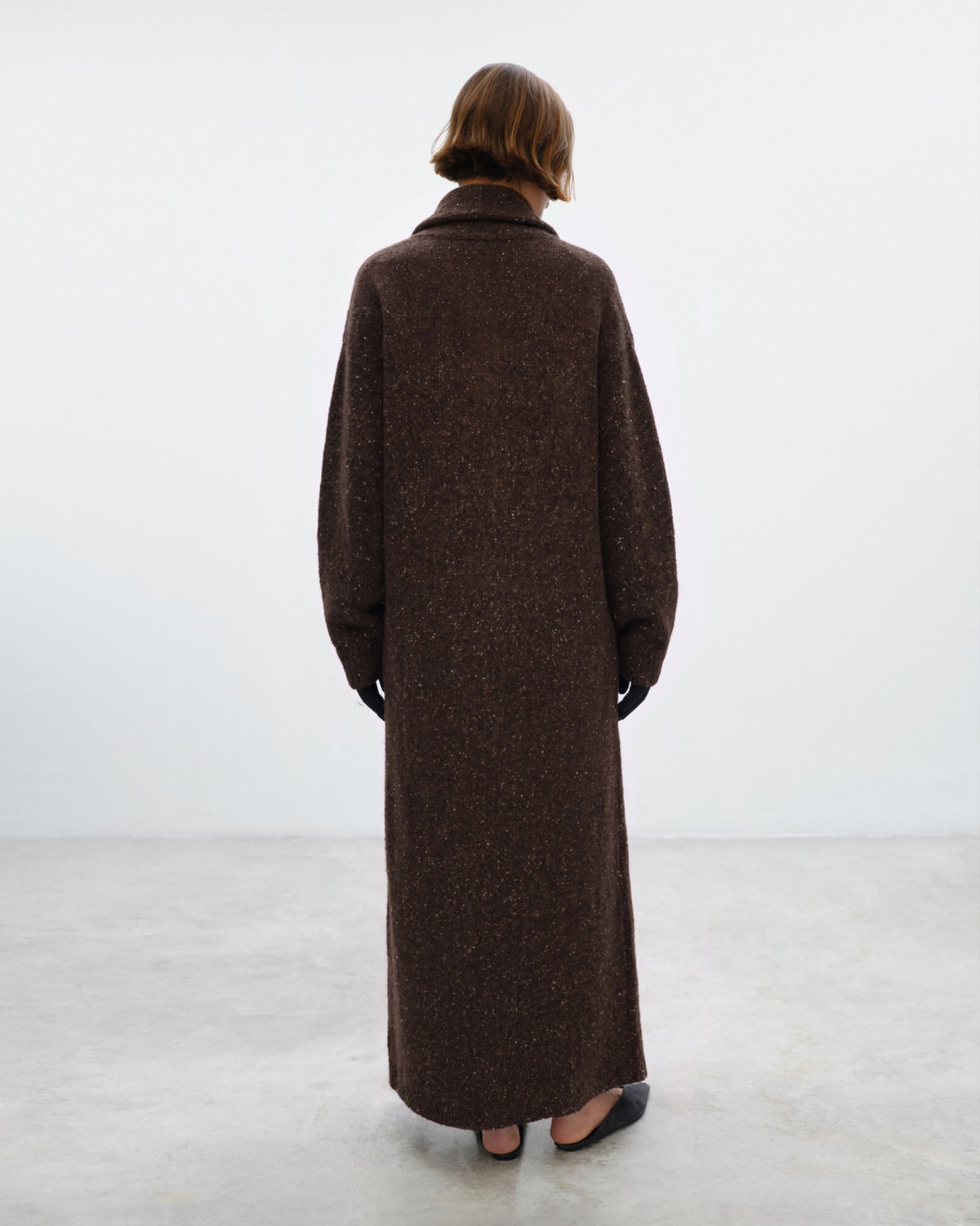 CAMILLA Long Cardigan Brown