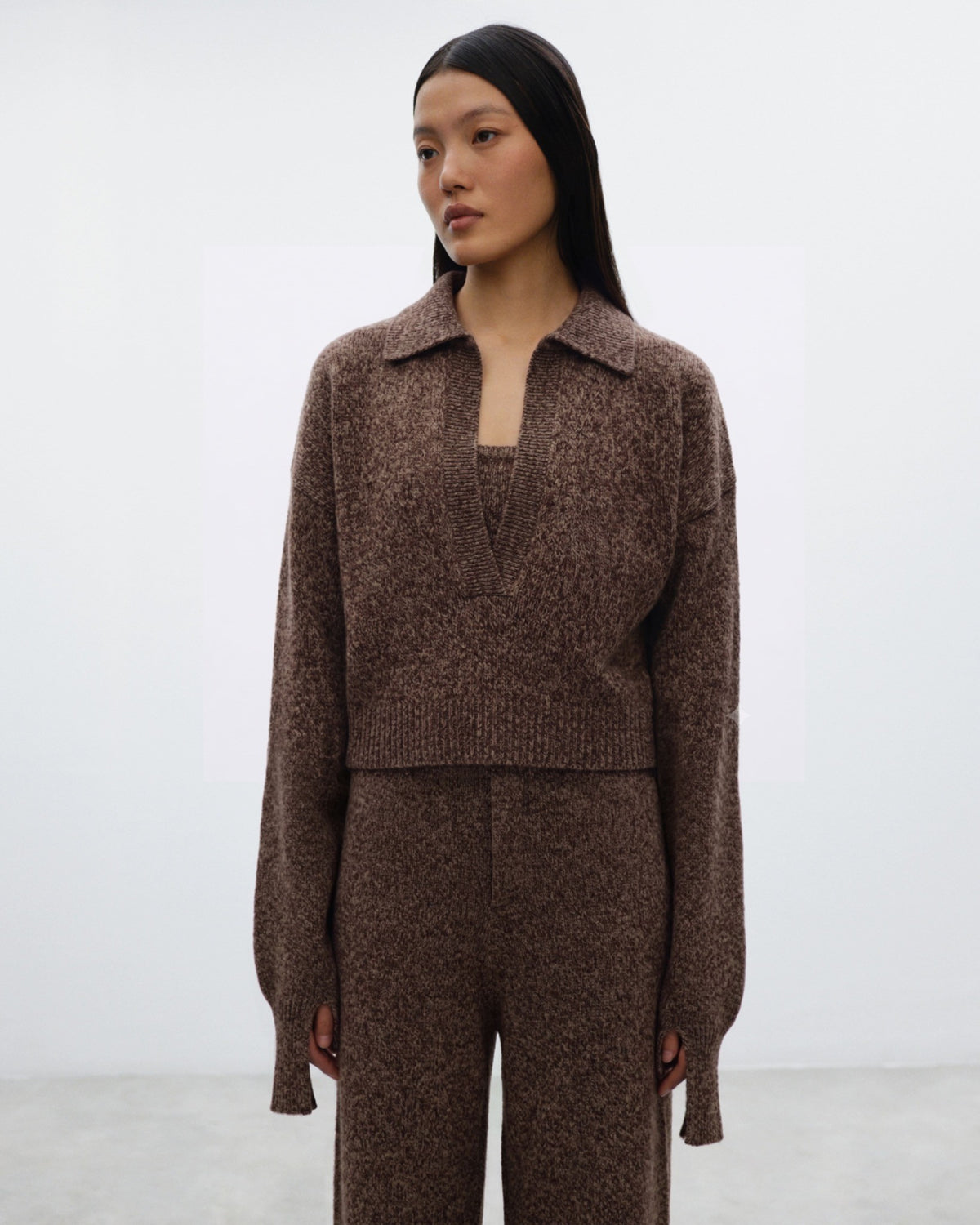 ELICIA Open Neck Polo