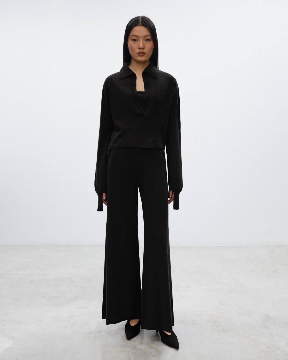 JULIA Open Neck Polo