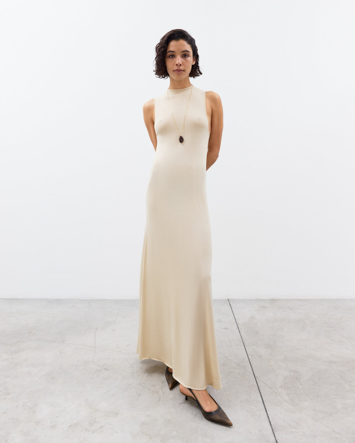 silk cashmere dress Erin Soft Silk/Cashmere Reversible 4-Way Dress