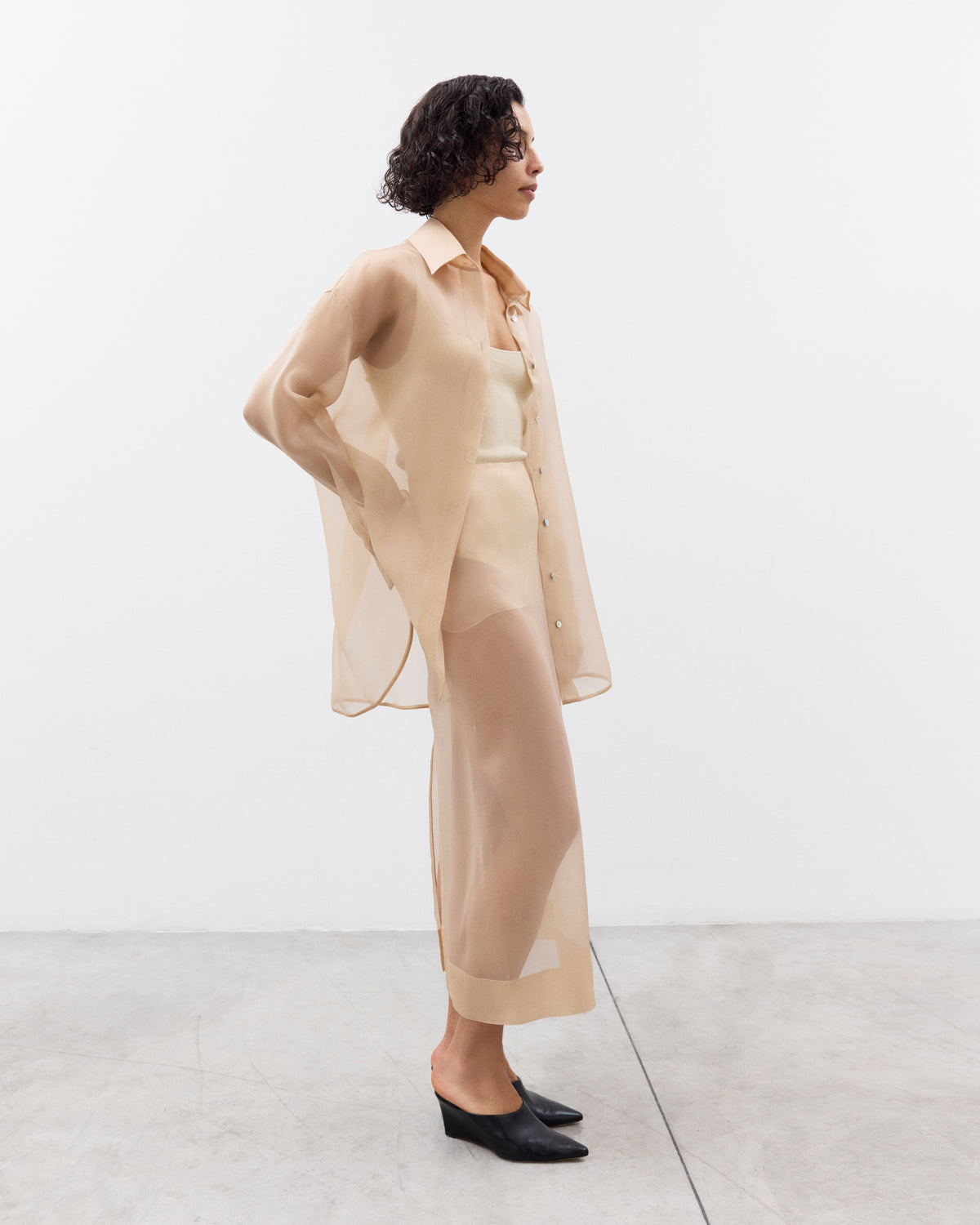 IONA Oversize Organza Shirt