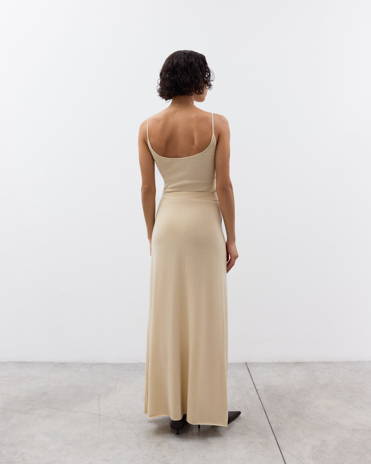 LINZI Wool Cashmere Skirt