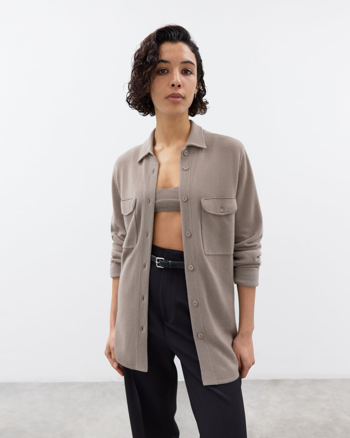 MARIE Cashmere Shirt