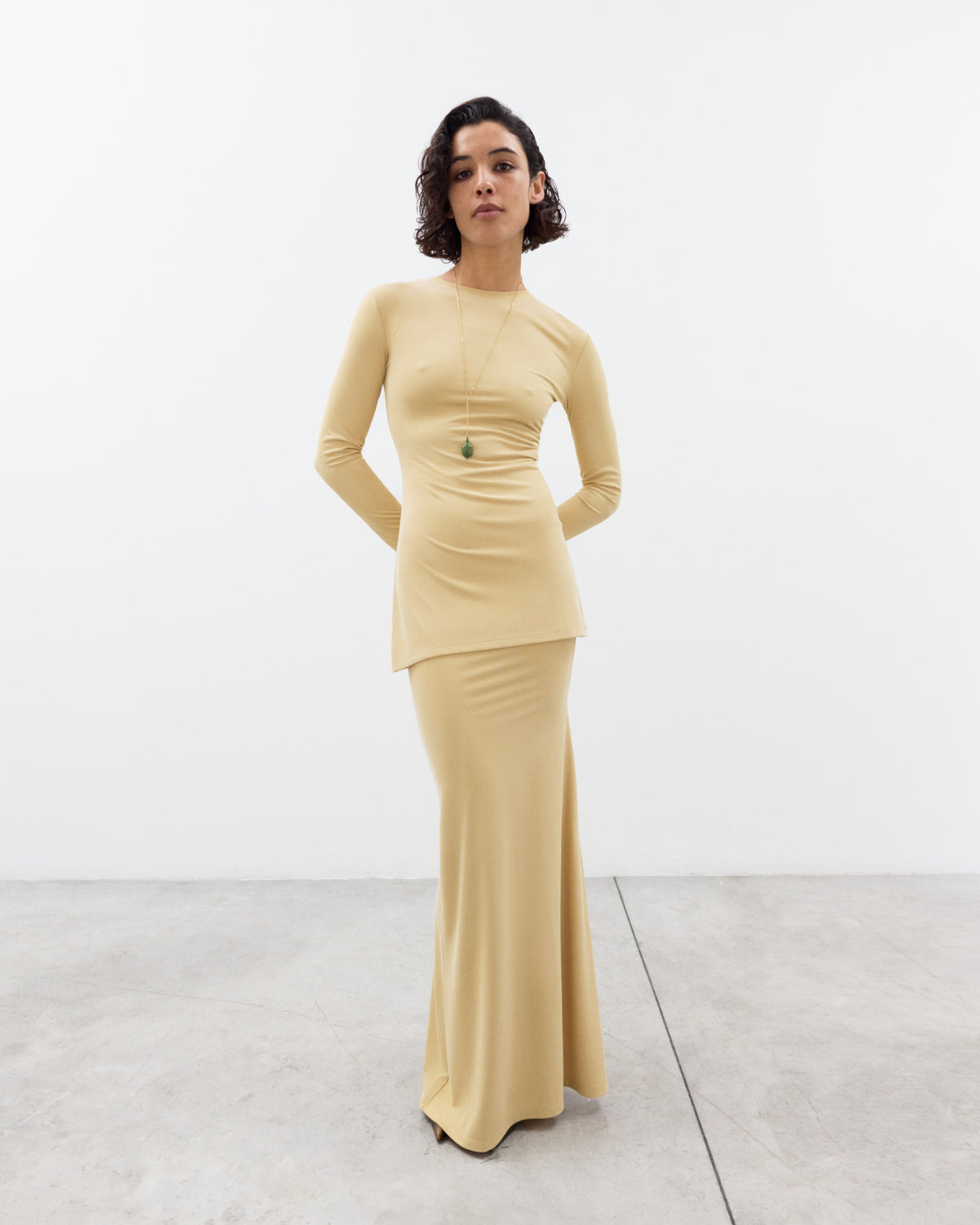 ELEONOR Jersey Long Skirt