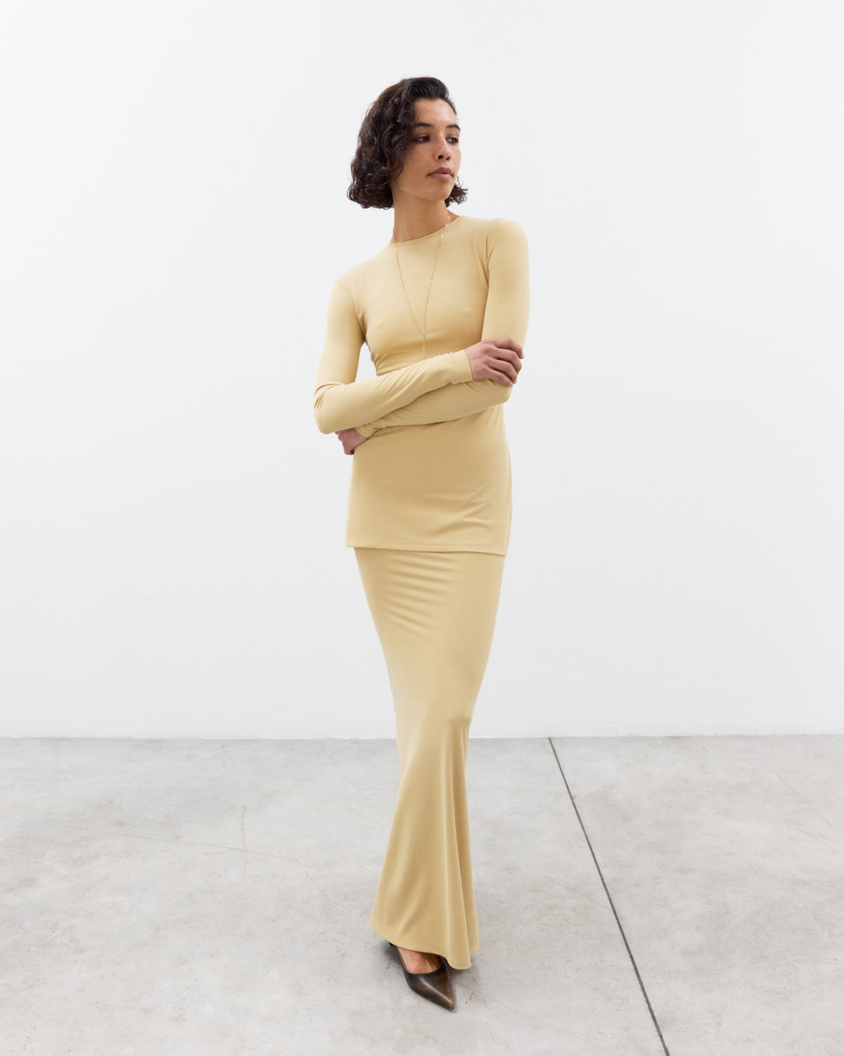 ELEONOR Jersey Long Skirt