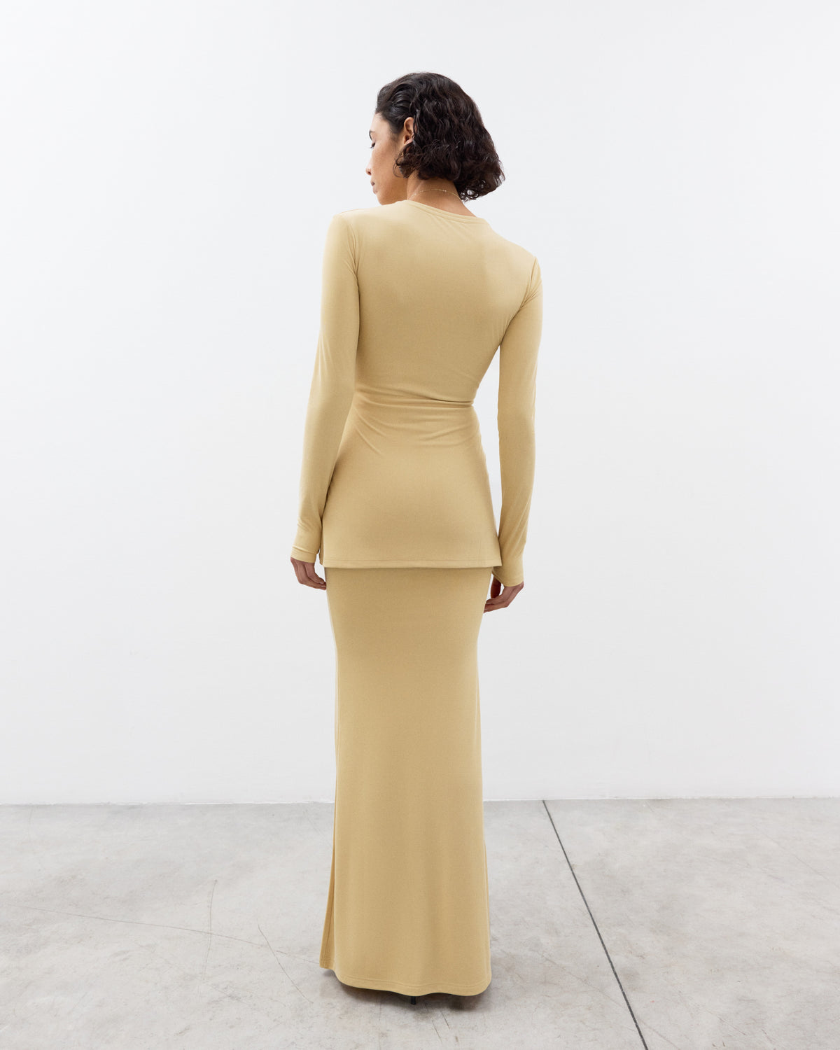 ELEONOR Jersey Long Skirt