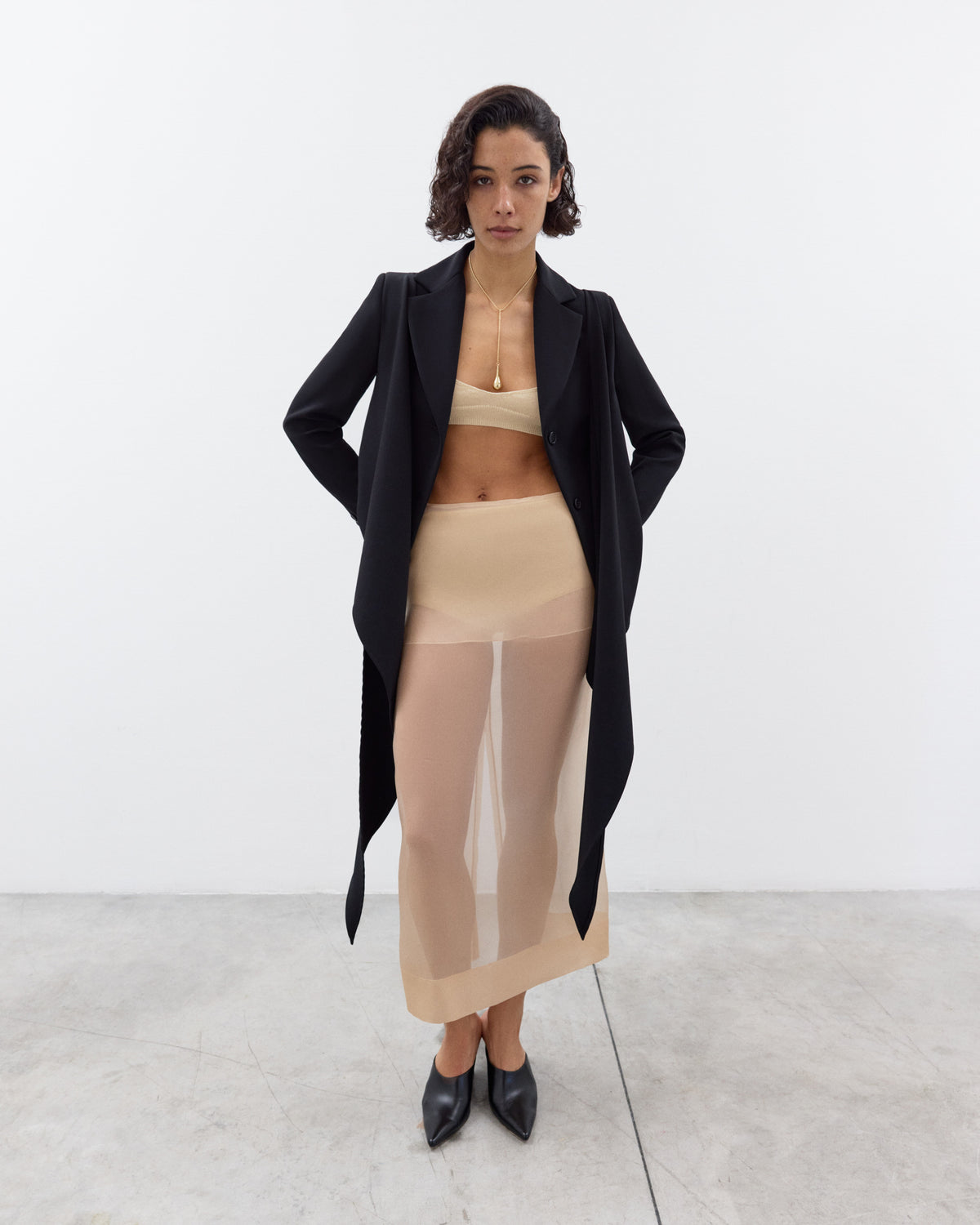 HATTY Draped Jacket