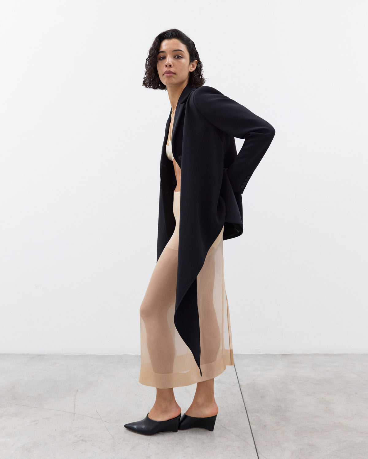 HATTY Draped Jacket