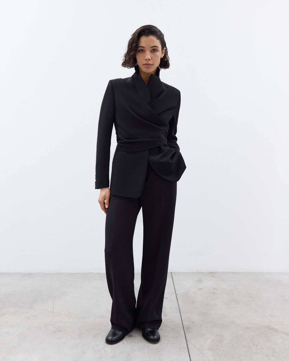 HATTY Draped Jacket